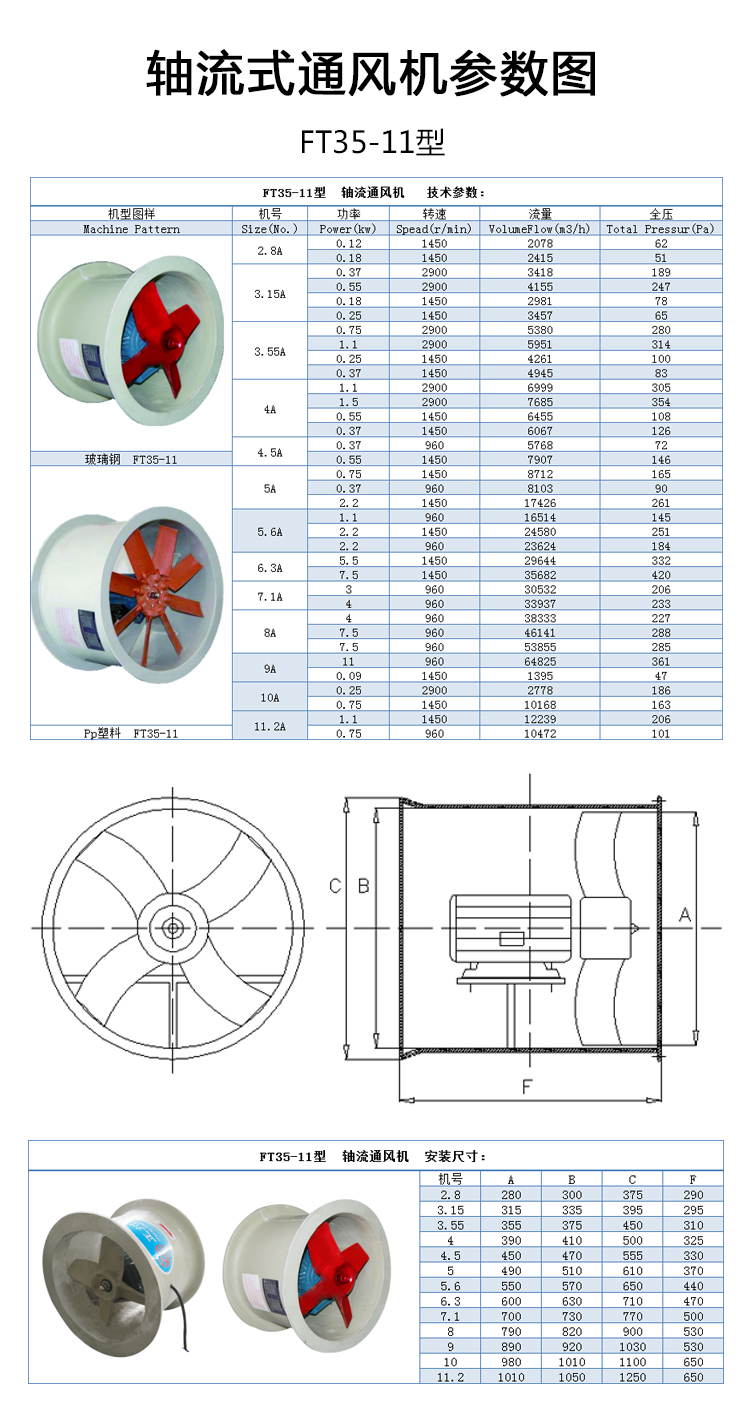 玻璃鋼斜流風(fēng)機